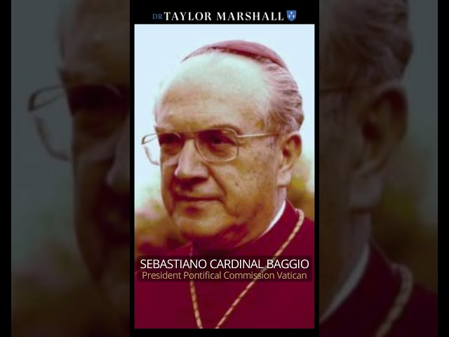 Cardinal Baggio was a Freemason Bagman?